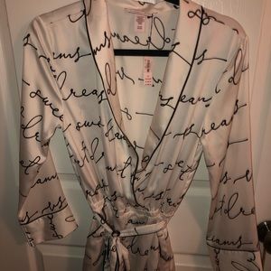 Victoria’s Secret Silk Sleep Romper